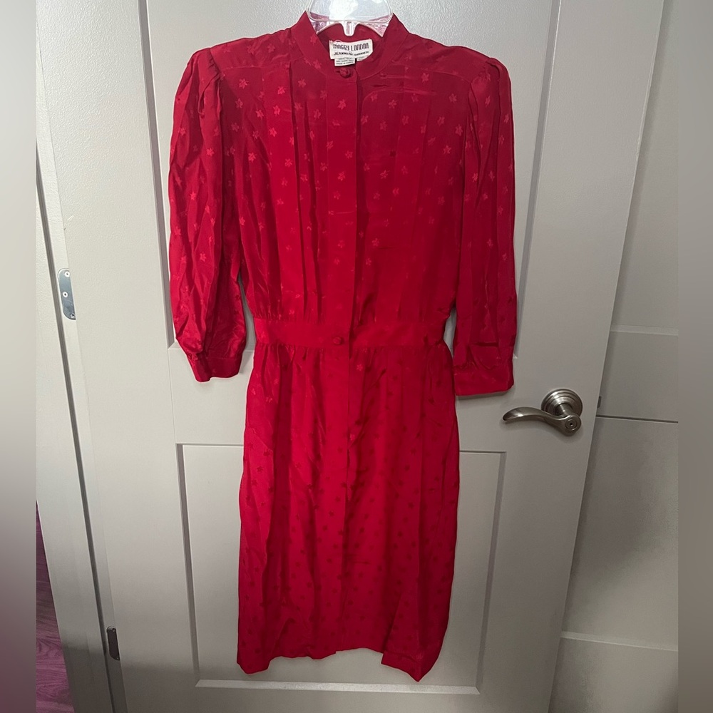 Vintage Maggie London Women’s Silk Dress Size 8
